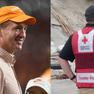 Peyton Manning and The American Red Cross