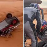 Carlos Sainz Sr forces Helicopter U-turn despite in need of medical attention