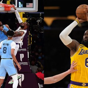 "This The Last MF to Say It!": When LeBron James Took Offense Over Grizzlies' Trash Talk and Dunked Over DPOY Candidate Jaren Jackson Jr.
