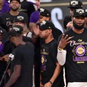 LeBron James GD: How Lakers' Star Was Accused of Making Gang Signs During 2020 Bubble Championship Celebration