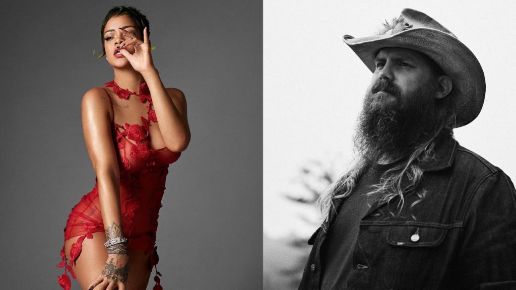 Rihanna and Chris Stapleton