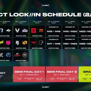 VCT LOCK IN 2023: Omega Schedule, Teams/Players To Watch Out for, Time, How to Watch Details
