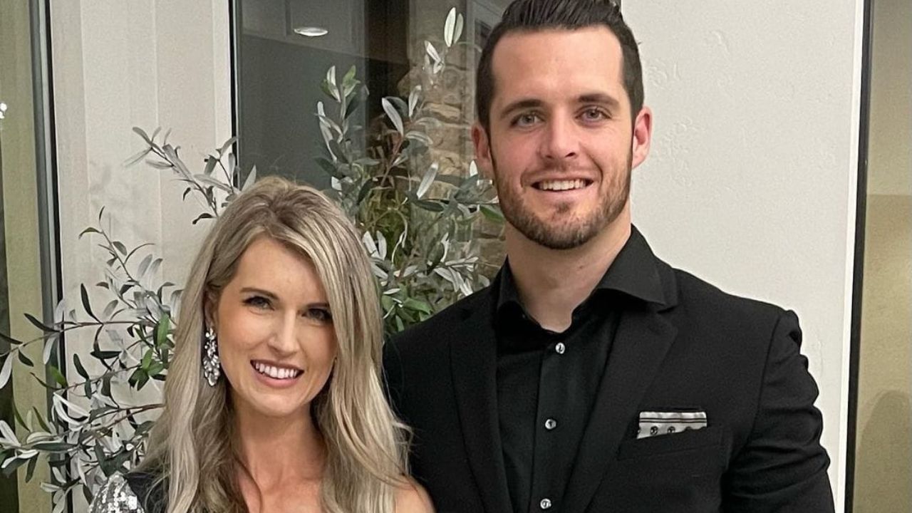 Derek Carr ans Heather Carr