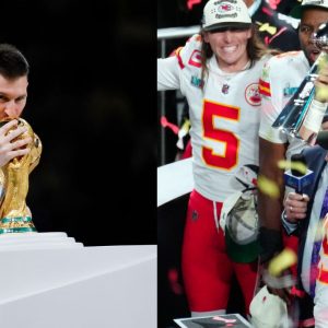 Lionel Messi and Patrick Mahomes