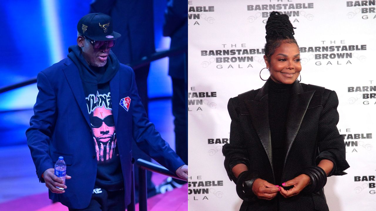 "Dennis Rodman Can't Keep His Hands Off Rebecca Romijn": When The Worm Risked Public Outlash In Risque GQ Cover Mocking Janet Jackson