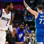 "You Can See How Good Kyrie Irving Is": Luka Doncic Cheers 8x All-Star From the Sidelines, Claims He Will Be a Good Fit for the Team
