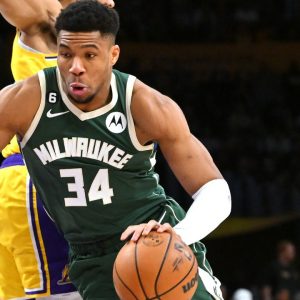 Giannis Antetokounmpo, Averages Wilt Chamberlain Numbers, Has no Regard for Kevin Durant and Kyrie Irving's Trades, and is Laser Focused on 2nd Championshp