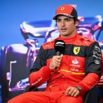 "How did he fit that?!": Carlos Sainz leaves fans puzzled after fitting huge golf bag in his $500,000 Ferrari
