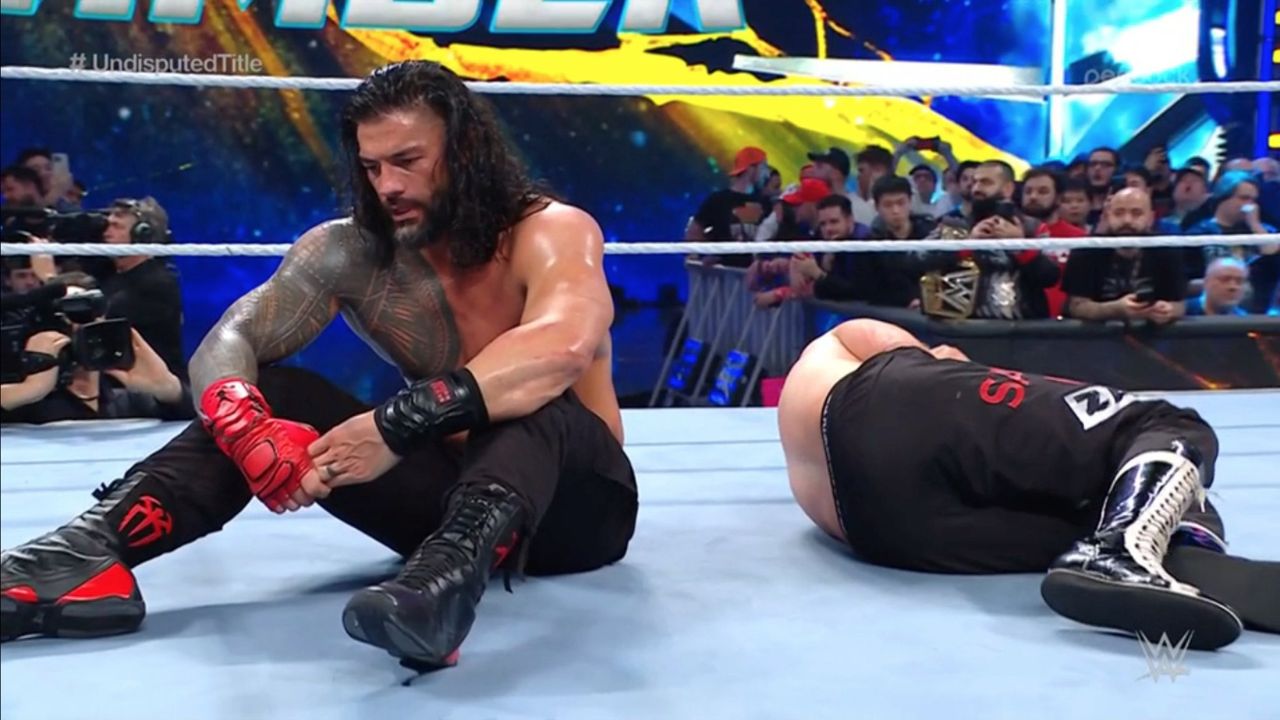 Sami Zayn Roman Reigns