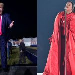 Donald Trump and Rihanna
