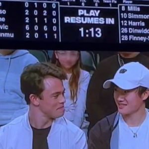 Yuki Tsunoda & Nyck De Vries Were Identified With Wrong Team by NBA at Brooklyn Nets Game