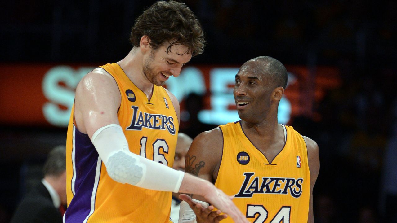 Pau Gasol Chokes up as He Reminices Kobe Bryant While Receiving the WNBA Advocacy Award