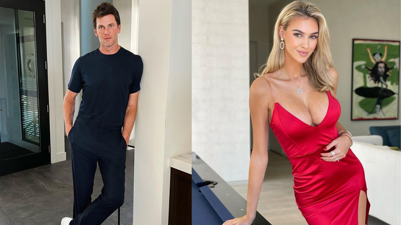 Tom Brady and Veronika Rajek