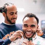 Who is Lewis Hamilton's brother Nicholas Hamilton and what does he do?
