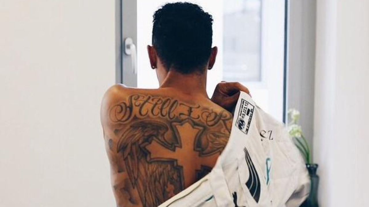 Mercedes Star Lewis Hamilton Explains What His Tattoos Mean
