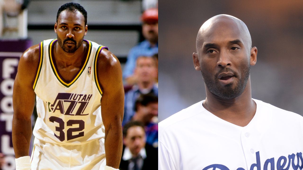Karl Malone Kobe Bryant
