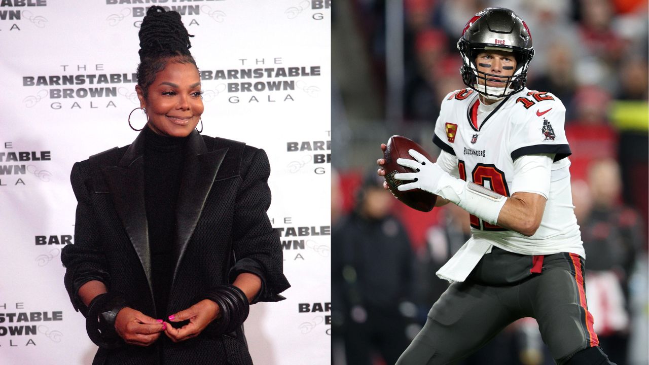 Janet Jackson and Tom Brady