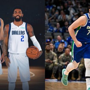 “Luka Doncic will be sick of him in a week”: NBA Twitter is Not Too Sure About Kyrie Irving and Luka Magic Working Out