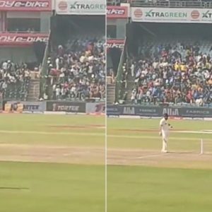 IND vs AUS 2023: "King is here" - Fans chant 'Kohli Kohli' as Virat Kohli replaces Rohit Sharma on Day 2 at Arun Jaitley Stadium