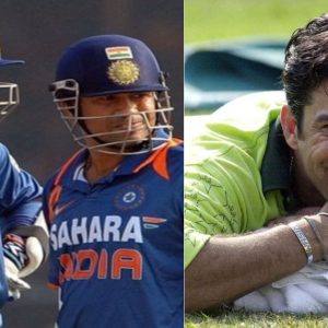 "My pandit ji has told me": When Sachin Tendulkar denied Virender Sehwag's request of taking strike against Wasim Akram in IND vs PAK 2003 World Cup match