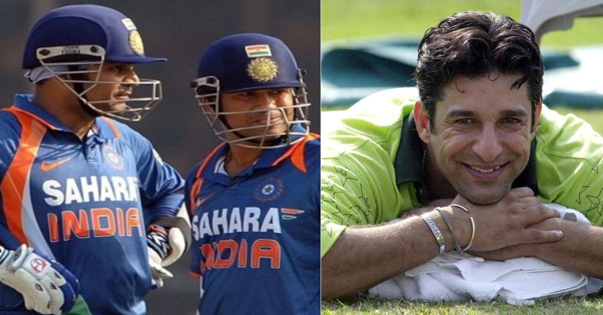 "My pandit ji has told me": When Sachin Tendulkar denied Virender Sehwag's request of taking strike against Wasim Akram in IND vs PAK 2003 World Cup match