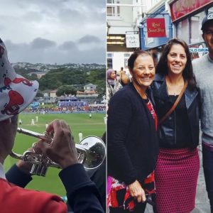 "Mum loved watching this": Pat Cummins mother touched by Barmy Army trumpet West Side Story song