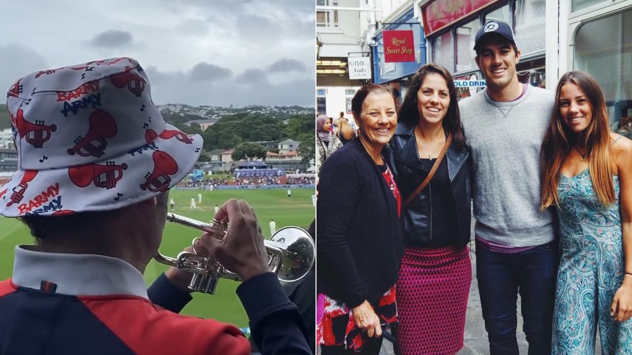 "Mum loved watching this": Pat Cummins mother touched by Barmy Army trumpet West Side Story song