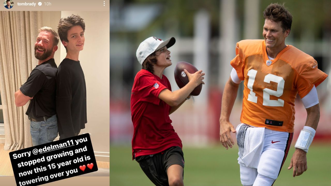 Tom Brady, Jack Brady, Julian Edelman