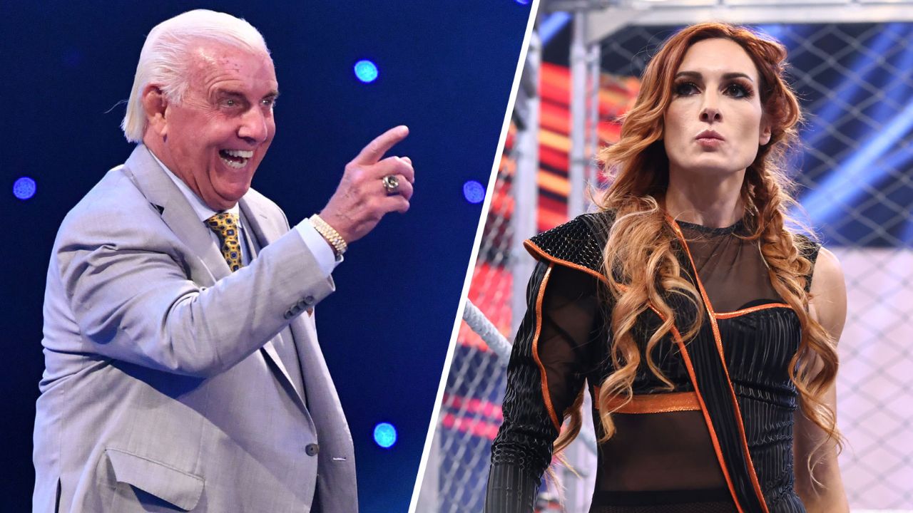 Ric Flair Becky Lynch beef