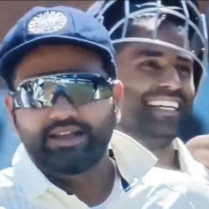 WATCH: Rohit Sharma abuses hilariously as camera continuously pans at him during DRS review in Nagpur Test