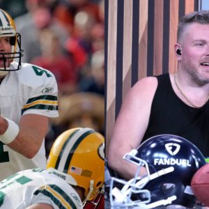 Brett Favre and Pat McAfee
