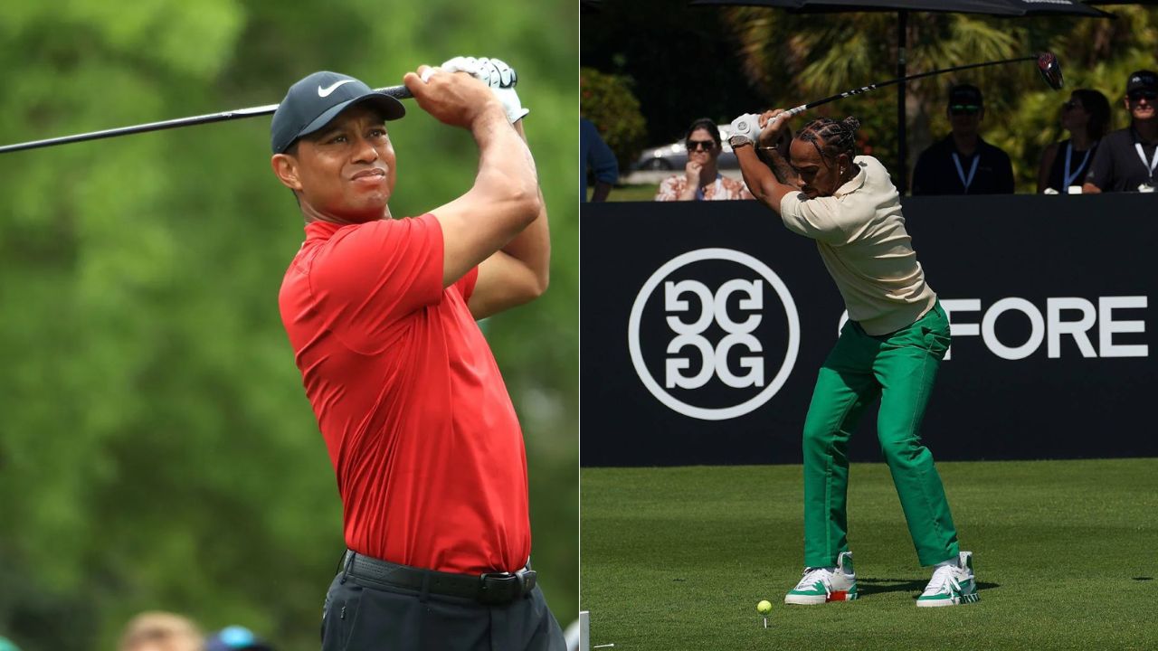 Despite Idolizing Tiger Woods For 15 Years, Lewis Hamilton Doesn't Want To Be Like The GOAT