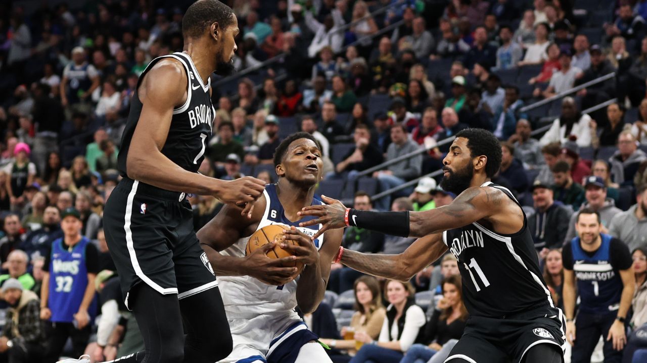 "I Am Just As Good as Kevin Durant": Anthony Edwards Confident He Can Perform at Kyrie Irving and KD's Level