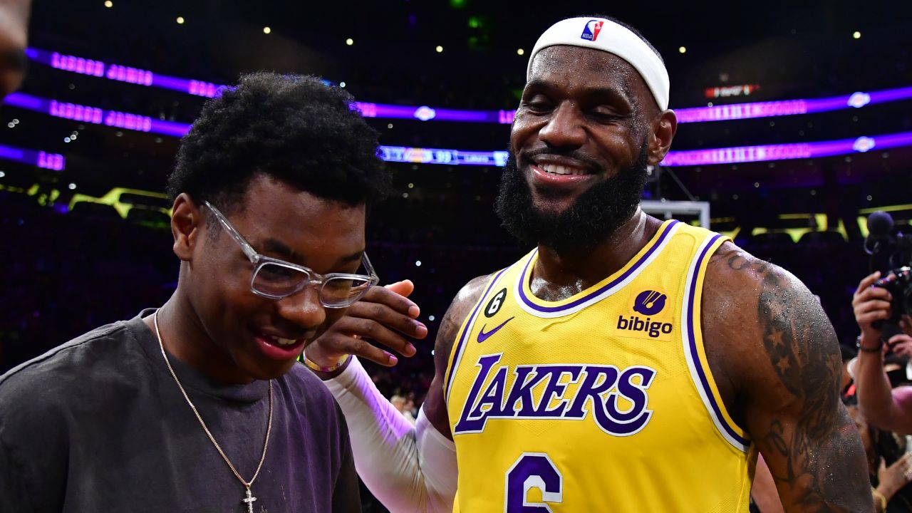 LeBron James Claims 'Age' May Ruin His Plans to Play With Younger Son Bryce James