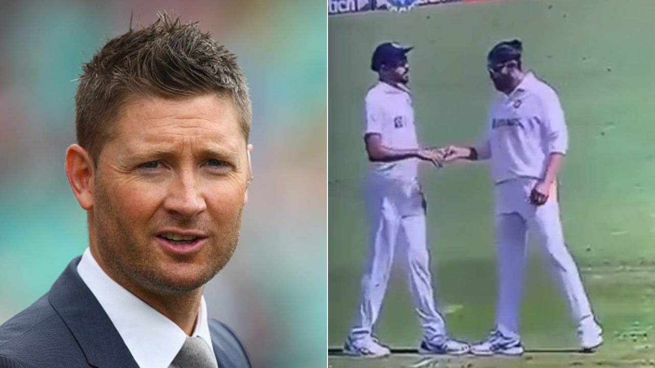 "I just wish he didn’t...": Michael Clarke overlooks R Jadeja tampering with ball allegations in Nagpur Test