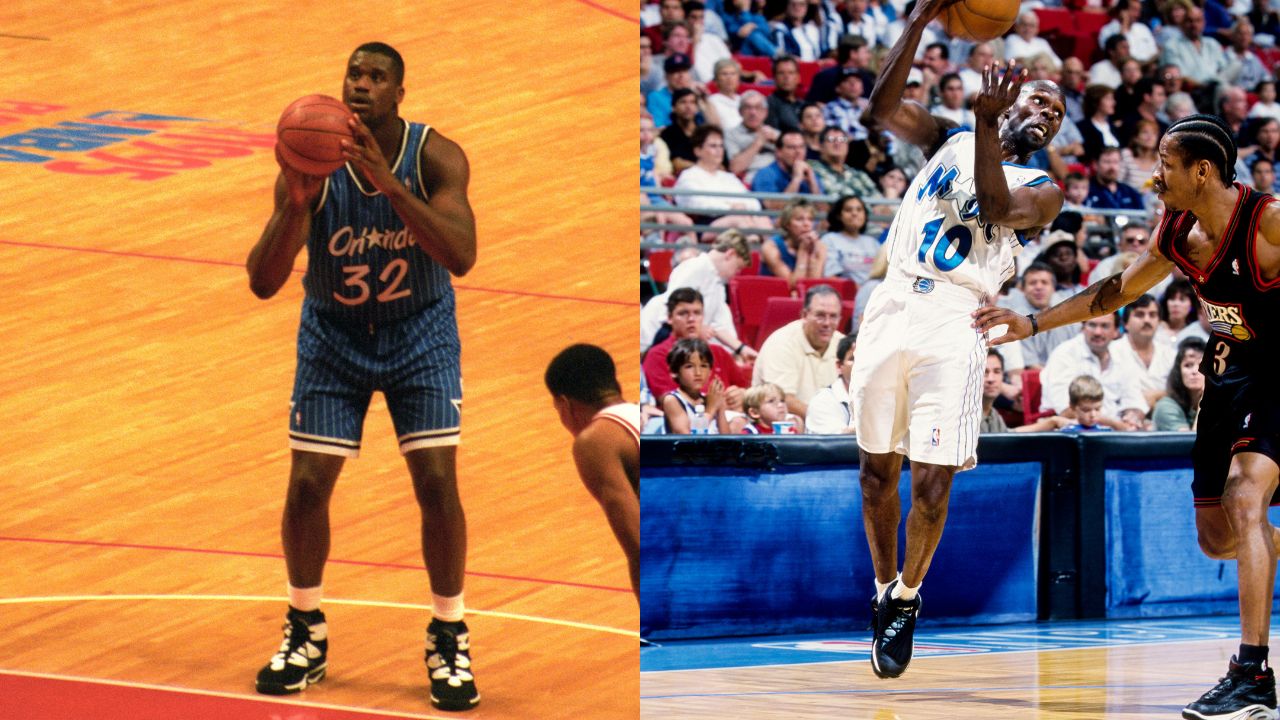 Shaquille O'Neal's Teammate Once Tried to Dunk on him Wearing his Size 22 Shoes in the NBA All-Star Dunk Contest Before Failing Miserably 