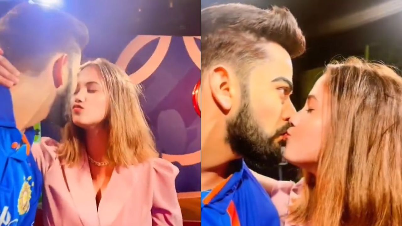 "Anushka bhabhi ne dekh liya toh...": Twitter user warns girl who kisses Virat Kohli's statue at Madame Tussauds, Delhi