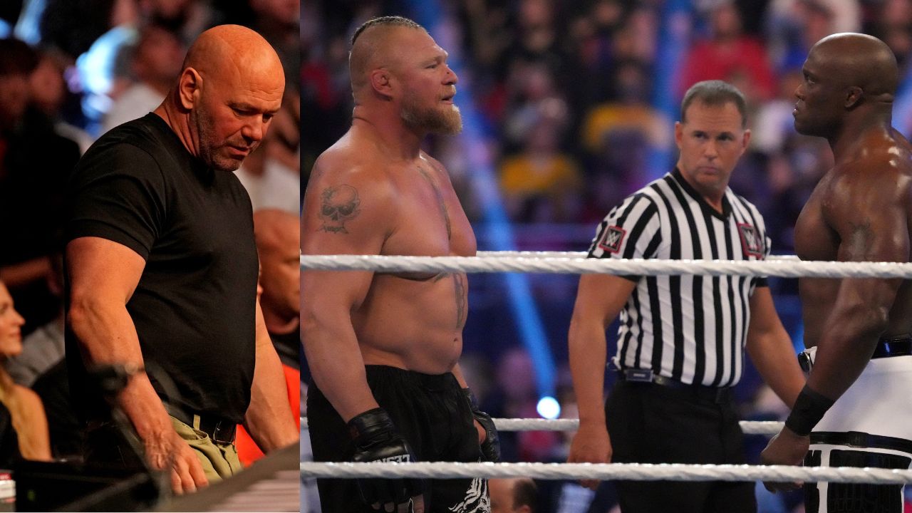 Dana White Lesnar Lashley