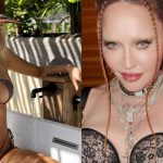 Veronika Rajek and Madonna