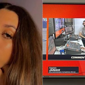 Who is Yasmi Janahi?: Internet Reacts With DHL F1 Commentary Contest Winner Takes Over the Box