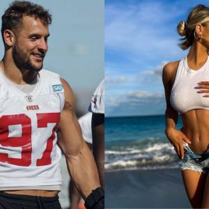 Nick Bosa and Jenna Berman