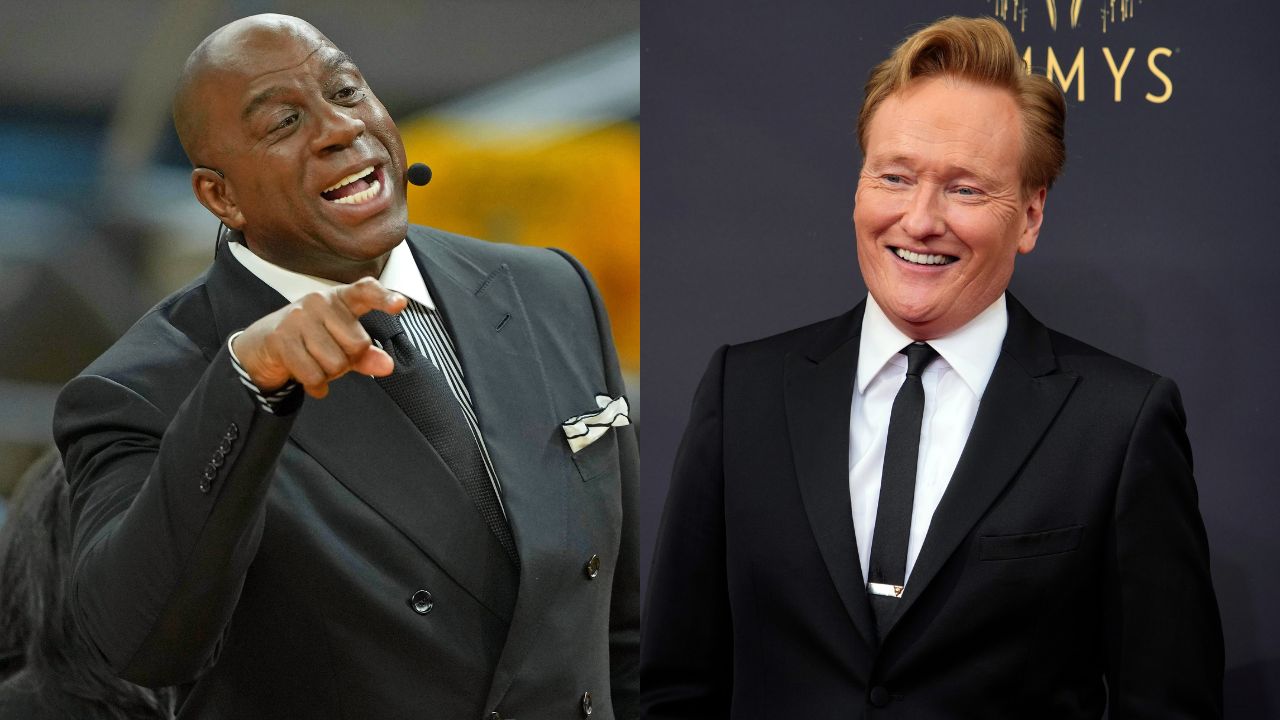 WATCH: Magic Johnson Hilariously Roasts And Destroys Conan O'Brien at HORSE