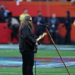 How long was the National Anthem in Super Bowl 57?