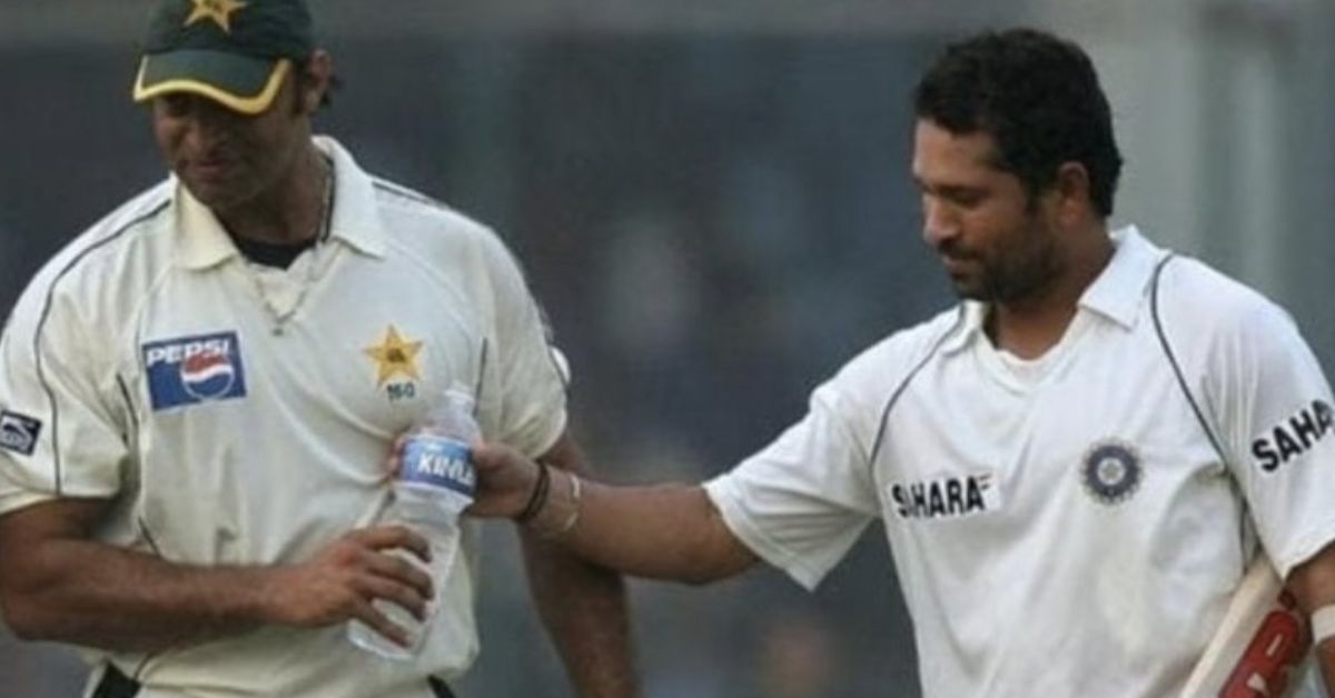 "Ball vigorously on his pants gave me the heebie-jeebies": When Sachin Tendulkar gave a hilarious response to Shoaib Akhtar's claims of Tendulkar being afraid of him