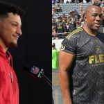 Patrick Mahomes and Magic Johnson