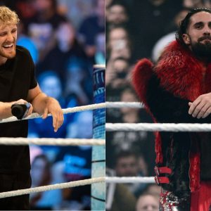 Seth Rollins versus Logan Paul