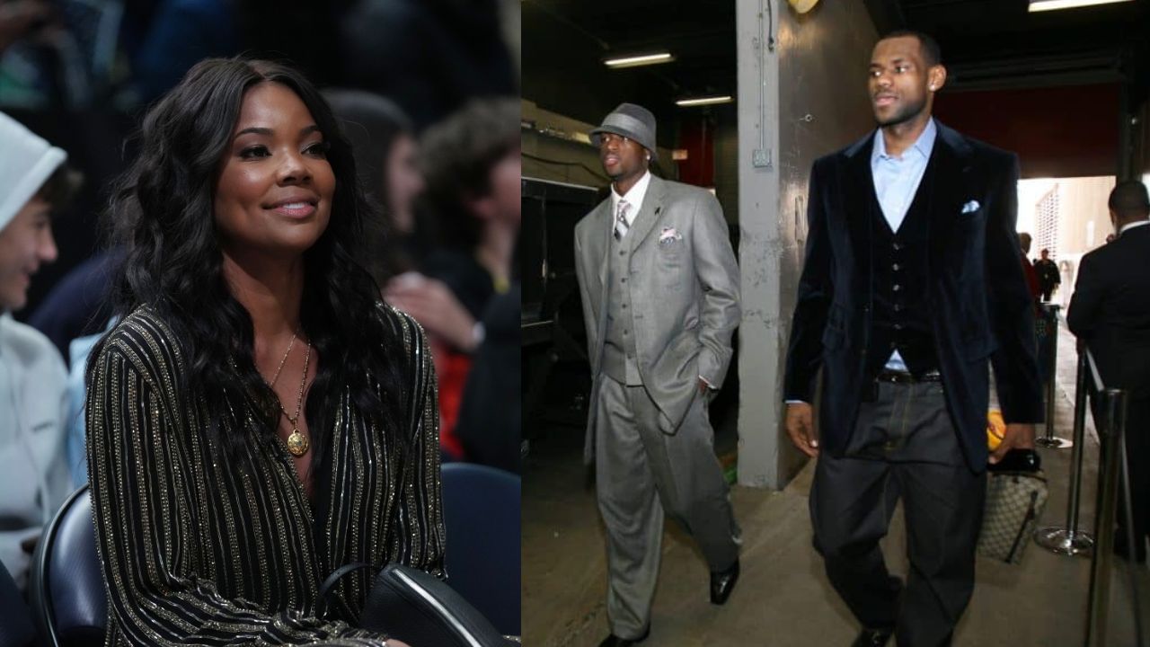 Gabrielle Union Takes to IG To Call Out Husband Dwyane Wade and LeBron James’ 2007 All-Star Game Fit