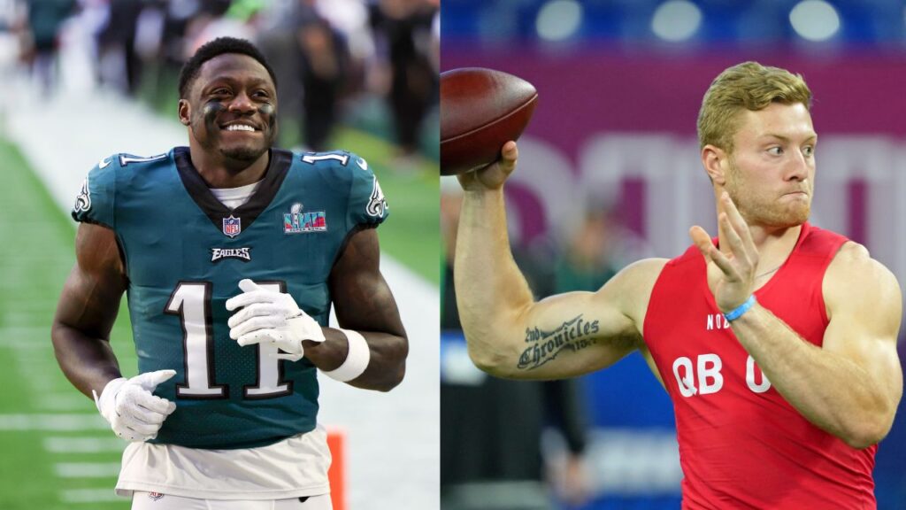 “Report to the Drug Testing Room”: AJ Brown Warns Will Levis of What Is to Come as the QB Gets Unrecognizably Jacked Ahead of 2023 Draft