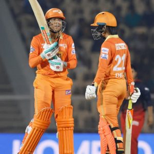 Why is Sophia Dunkley not playing today's WPL 2023 match between Gujarat Giants and Delhi Capitals?