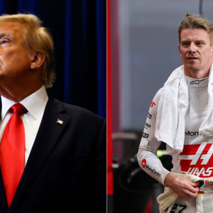 Donald Trump & Marilyn Monroe Part Of Unusual Dinner-Date Trio For F1 Driver Nico Hulkenberg